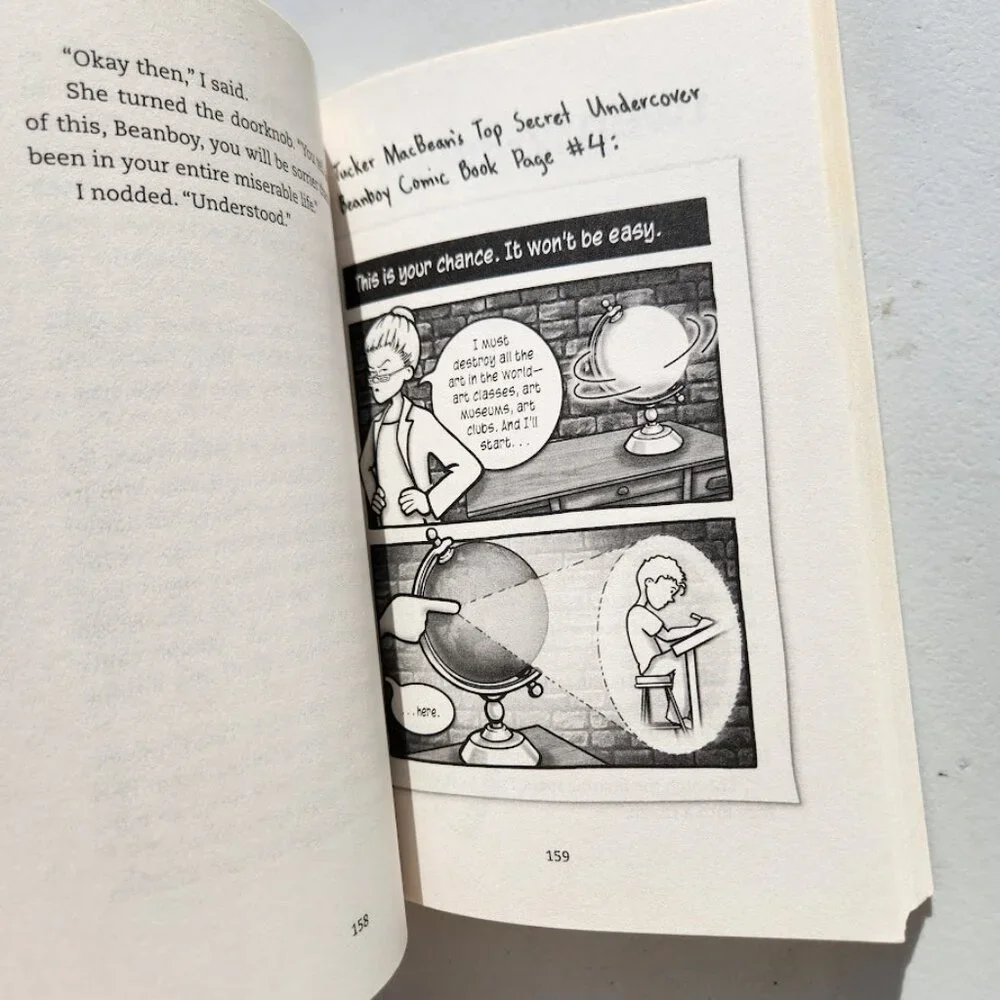 Cool Beans Further Adventures of Beanboy Book Fiction Children's Young Adult Cha